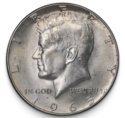 Kennedy Half Dollar 1965